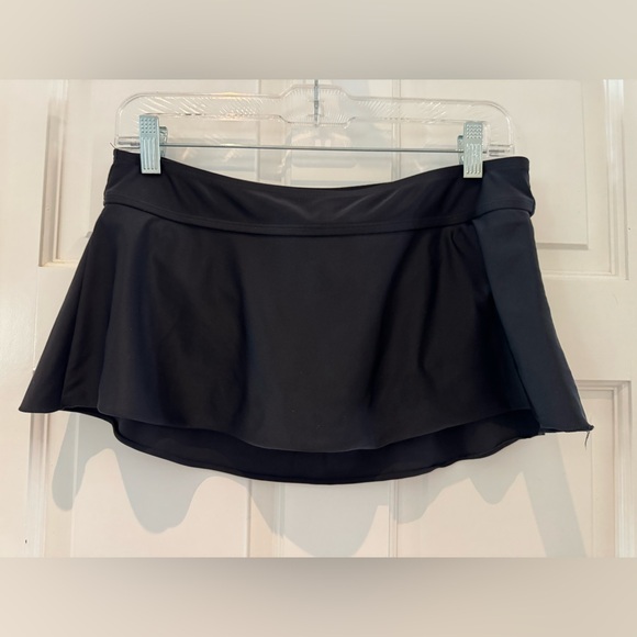 Kona Sol Swim Skirtini - Solid Black Size M - EUC! - Picture 4 of 11